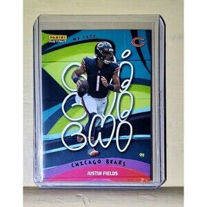 Justin Fields 2022 Panini NFL MyCity #6 Football Card 1/1860